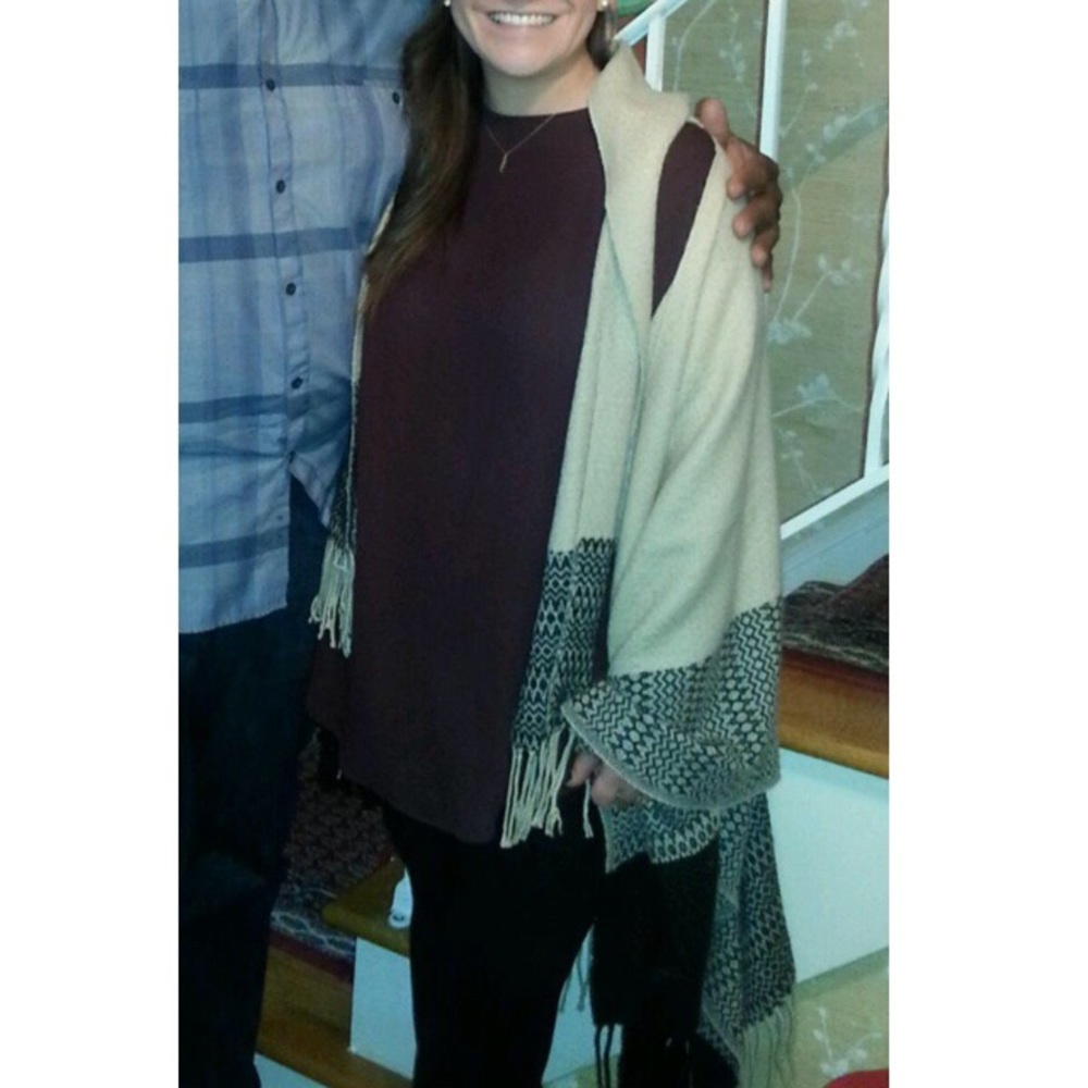 Printed Poncho